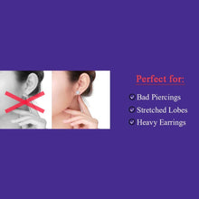 Load image into Gallery viewer, MagicBacks™ Earrings Lifters for Stretched Earlobes